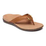Vionic Tide Aloe Toe Post - Mocha