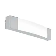 Siderno Chrome Opal LED Vanity Wall Light
