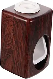 DECOMELODY Automatic Toothpaste Squeezing Tool Toothbrush Toothbrushes Toothbrush Holders Tooth Brush Toothpaste Sticky Toothpaste Holder Squeezer Toothpaste Squeezer Brown Plastic