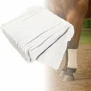 EDWERD Fix Elastic Net Tubular Support Bandage for Head/Neck of Pet Animal Horse Cow Goat, Wound Dressing Retainer
