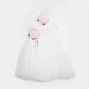 Styled By Alexandros - Vintage White Tulle Party Dress
