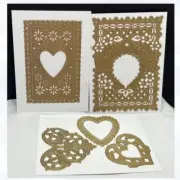 Anna Griffin VALENTINE DOILY Hearts Valentines Day Love Wedding Dies Set