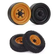 2pcs 1.7In Metal Hub Wheel for 1/10 RC Crawler Car Traxxas TRX4 RC4WD TRX6