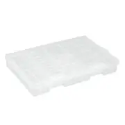 Environmentally friendly Plastic AA/AAA C D 9V Cell Battery Storage Case Box