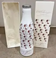 COCA COLA Manolo Blahnik Germany 2009 LIMITED EDITION ALU BOTTLE+ ORIGINAL BOX