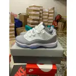 包郵 AIR JORDAN 11RETRO LOW“水泥灰”男士跑鞋AJ11籃球鞋AV2187-140