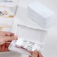在飛比找ETMall東森購物網優惠-日本進口白色電池盒小物收納盒藥片盒CFXD TF 手機SIM