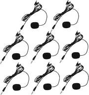 SWOOMEY Phone Microphone 8pcs Clip-on Mic High Pickup Sensitivity for Camera Recording Daily Use