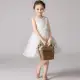 【Baby 童衣】任選 女童洋裝 蕾絲花朵背心公主裙 88988(白色蕾絲花朵洋裝)