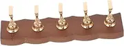 SOESFOUFU 1 Set Manicure Tools Clay Show Rack Fake Nails Display Shelf Nail Art Tools Display Shelves Nail Display Holder Press on False Nails Holder Zinc Alloy Base Self Made