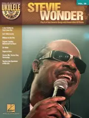 Stevie Wonder for Ukulele Play-Along Vol 28 Sheet Music Pop R&B Song Book CD