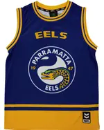 Eels NRL Youth Mesh Muscle Tank Top