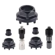 Bicycles 8 Notch Cartridges Bottom Bracket Chainring Lockring Tool Carbon Steel