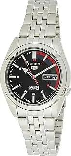 [SEIKO] Men's SNK375K Automatic Stainless Steel Watch, White, 36mm, Japanese