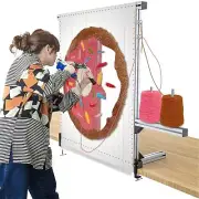 NODOCA Tufting Frame 35.5'' Rug Tufting Frame Tufting Kit, Aluminum Metal Tuf...