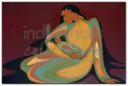 Mother & Child by Maxine Noel Gallery-Wrapped Canvas Giclee Art (12 in x 18 in)