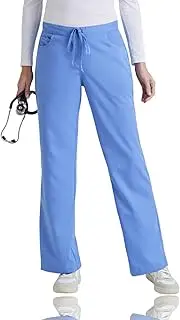 Barco Grey's Anatomy Scrubs - Riley Scrub Pant for Women, Elastic Back Waist, Mid-Rise Flared Leg Women's Scrub Pant