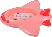 MOLUCKFU Cartoon Airplane Bath Thermometer Portable Water Temperature Monitor for Bath Tub Easy to Read Digital Display