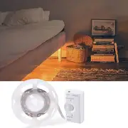 Motion Sensor Led Light Strip 9.8FT，Rechargeable Lithium Battery Power