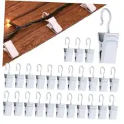 Christmas Asphalt Shingles Roof Light Clips Mini Light Clips for 50 White