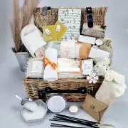 Wellness HAMPER Gift Box Pamper Spa Kit Get Well Unwind Easter Fathers day gift