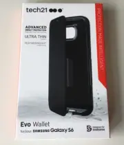 tech21 Evo Wallet Impact Resistant Case for Samsung Galaxy 6 - Brand New