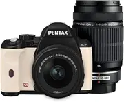 PENTAX DSLR Camera K-r W Zoom Kit Black/White 001 K-rWZK BK/WH001