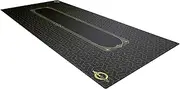 Versa Games Geo Rollout Poker Table Mat - Modern Geometric Design - 3mm Thick - Easy to Clean Surface - 72 x 35 inches