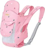 SWOOMEY Carrier Air Mesh Face Carrier for Newborns Lightweight and Comfortable Backpack Style for Easy Carrying Dots