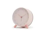 ELLIE Blush Silent Alarm Clock by One Six Eight London