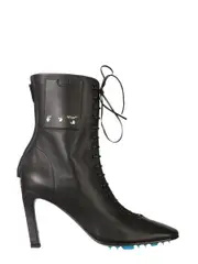 [Off-White] Off-White-Boots With Laces-Donna 36
