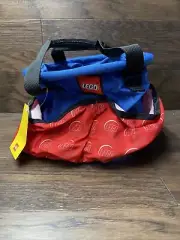 LEGO Big Storage Bucket Red & Blue #TT0211-300 2018 New with Tags