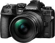 OM SYSTEM OM-1 Micro Four Thirds System Camera incl. M.Zuiko Digital ED 12-40mm f2.8 PRO II, 20 MP BSI Stacked Sensor, 5-Axis Image Stabilisation