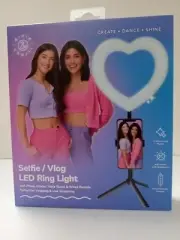 HEART Shaped Ring Light with Table Stand, Brand New