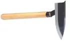 Mighty Pick, Delta Hoe, Wooden Handle 40cm, for Scraping Off & Move Weeds