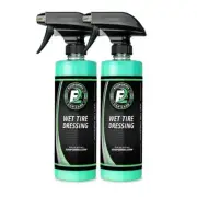 ExoForma Wet Tire Dressing Spray - Extremely High Shine Tire Dressing for That