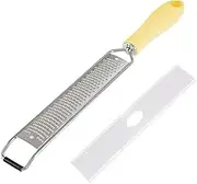 Lemon Zesters Tool | Long Handle Tool Lemon Zesters | Cheese Grater Handheld with Protective Cover for Cheese, Lemon, Garlic, Nutmeg