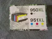 Unbranded 950XL 951XL Ink Cartridges Replacement for HP 950XL 951XL Combo