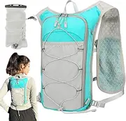 Hydration Pack, Reflective Lightweight Vest, Breathable Sports Bag, 1.5L Water Bladder, 15.75x8.66x3.15 Inches, for Outdoor Workout, Riding, Trekking, Camping, Fishing, Travel Use