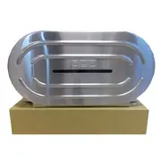 ABC Jumbo Twin Roll Dispenser Stainless Steel
