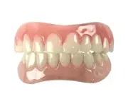 Instant Smile Comfort Fit Flex Teeth - Upper and Lower Matching Set, Natural