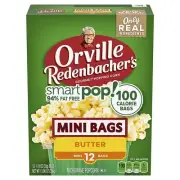 Orville Redenbacher’s SmartPop! Butter Flavored Microwave Popcorn, Gluten Free,