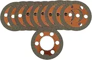 Clutch Spring Car 4WD Differential Clutch Disc Friction Plates Kit Fit for Dodge Journey Hyundai Rear Axle Repair Kit Steel Plate Set Clutch Master Cylinder(Friction Plate Set)