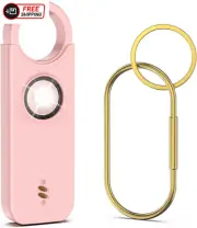 AMIR Personal Alarms for Women, 135Db Extra Loud Double Speakers Safety Alarm wi