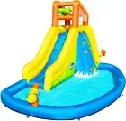 Bestway Mega Water Bouncy Castle H2OGO Kids Inflatable Water Park Pool Slide