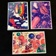 Vintage 80’s LISA FRANK Stickers