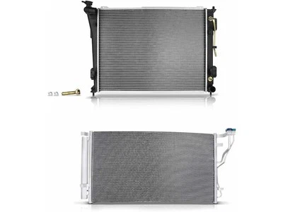 Radiator and A/C Condenser Kit For Hyundai Sonata Optima Azera Cadenza WD96B1 (for: Kia)
