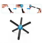 Selens Magic Ball Head 3/8" +6 Rod Studio Flash Light Stand Camera Tripod