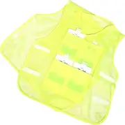 1 Set Cooling Vest with Ice Packs for Summer Reusable Outdoor Cooling Waistcoat for Men and Women for Fishing Gardening and Office Use