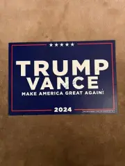 Eric Trump Autographed Donald Trump Rally Sign 2024 President